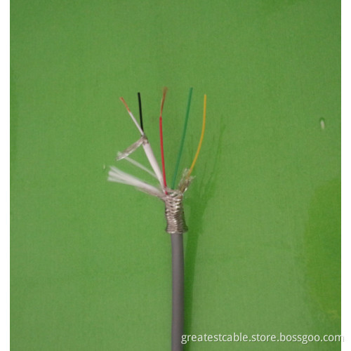 Deep Gray Color of 2+3 Cores SpO2 Extension Cable